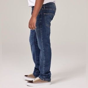 Abercrombie Kids The A&F Classic Straight Jeans Rigid Denim Boys Size 14